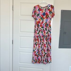 Mister Zimi Colorful Floral Maxi Dress